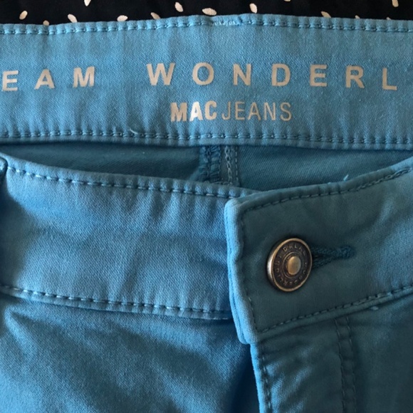 MAC jeans Dream Wonderlight aqua size 12 super soft - Picture 1 of 5